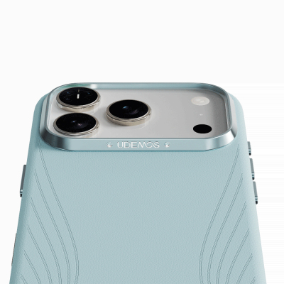 Apple iPhone 17 Pro Max Case with M-Safe Charging Feature, Striped Design, Udemos Freedom Series Cover - 20