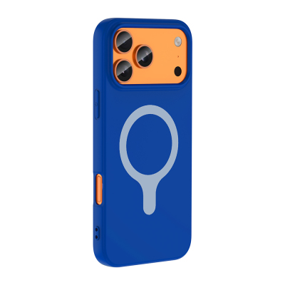 Apple iPhone 17 Pro Max Case with M-Safe Charging Feature - Zore Aris Silicone Cover - 13