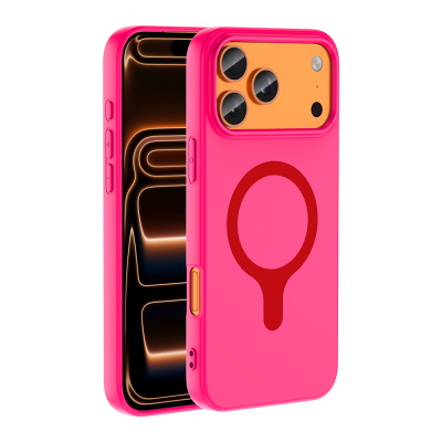 Apple iPhone 17 Pro Max Case with M-Safe Charging Feature - Zore Aris Silicone Cover - 7