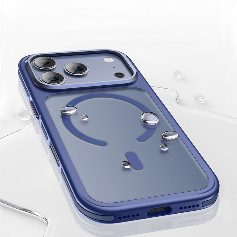 Apple iPhone 17 Pro Max Case with M-safe Charging Function Matte Look Wlons Vevo Cover - 13