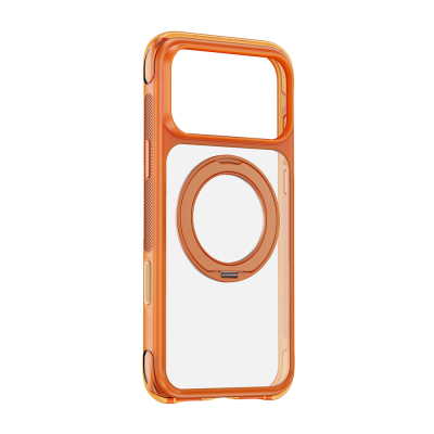 Apple iPhone 17 Pro Max Case Wiwu AG-203 AeroGuard Ultra Series M-safe Charging Enabled Airbag Designed Stand Cover - 22