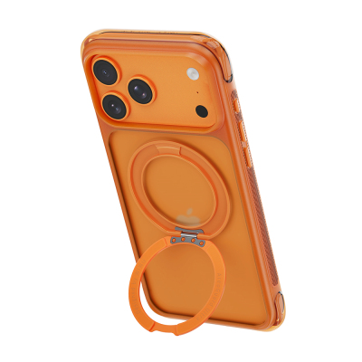 Apple iPhone 17 Pro Max Case Wiwu AG-203 AeroGuard Ultra Series M-safe Charging Enabled Airbag Designed Stand Cover - 23