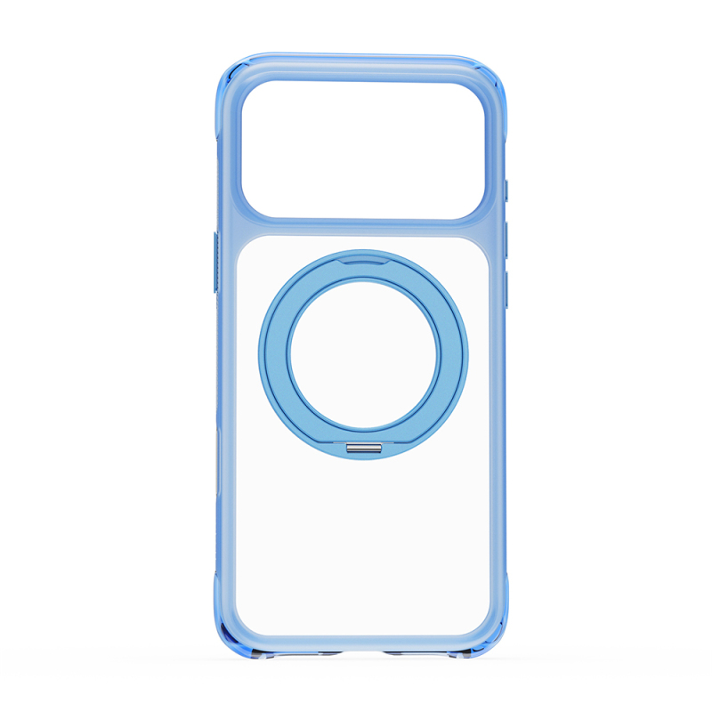 Apple iPhone 17 Pro Max Case Wiwu AG-203 AeroGuard Ultra Series M-safe Charging Enabled Airbag Designed Stand Cover - 29