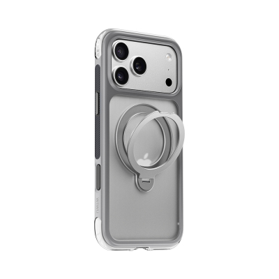 Apple iPhone 17 Pro Max Case Wiwu AS-203 AeroShield Ultra Series M-safe Charging Enabled Airbag Designed Stand Cover - 5