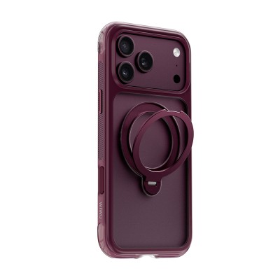 Apple iPhone 17 Pro Max Case Wiwu AS-203 AeroShield Ultra Series M-safe Charging Enabled Airbag Designed Stand Cover - 37