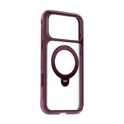 Apple iPhone 17 Pro Max Case Wiwu AS-203 AeroShield Ultra Series M-safe Charging Enabled Airbag Designed Stand Cover - 44
