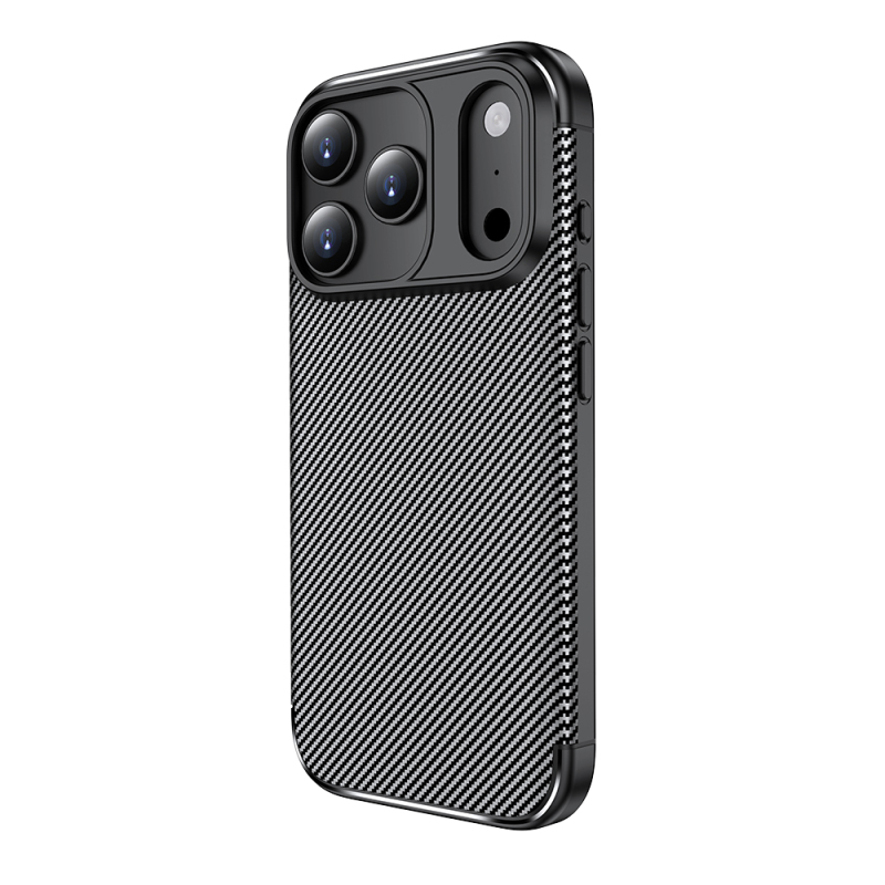 Apple iPhone 17 Pro Max Case Zore Negro Silicone Cover - 5