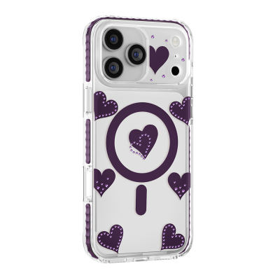 Apple iPhone 17 Pro Max Case Zore Paris Elvo Hard PC Cover with M-Safe Charging Feature - 2