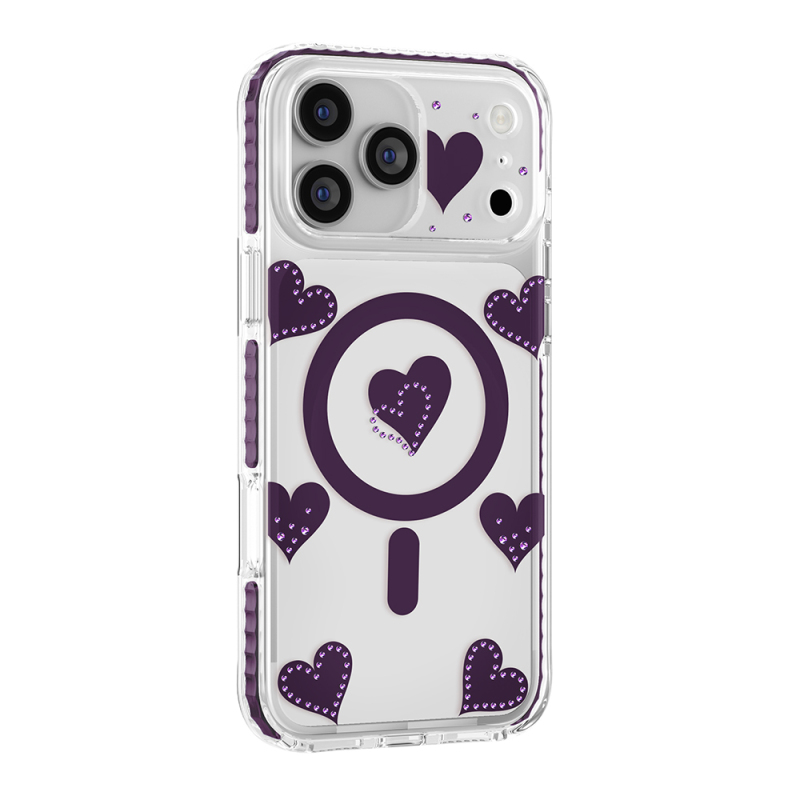 Apple iPhone 17 Pro Max Case Zore Paris Elvo Hard PC Cover with M-Safe Charging Feature - 2