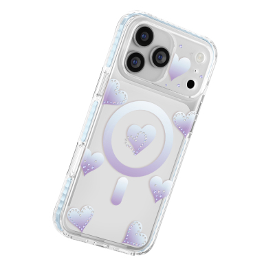 Apple iPhone 17 Pro Max Case Zore Paris Elvo Hard PC Cover with M-Safe Charging Feature - 5