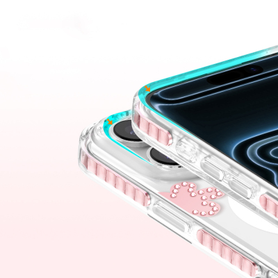 Apple iPhone 17 Pro Max Case Zore Paris Elvo Hard PC Cover with M-Safe Charging Feature - 23