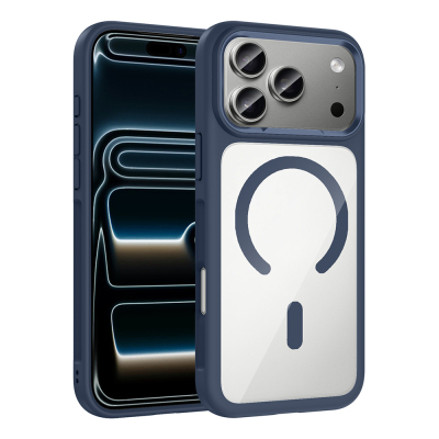 Apple iPhone 17 Pro Max Case Zore Tiko Cover with Metal Camera Frame and M-Safe Charging Function - 1