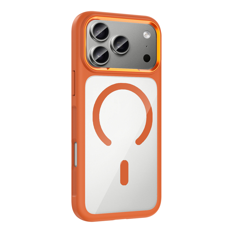 Apple iPhone 17 Pro Max Case Zore Tiko Cover with Metal Camera Frame and M-Safe Charging Function - 9