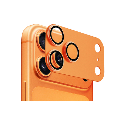 Apple iPhone 17 Pro Max Go Des FC007 Titanyum Serisi Anti Reflective Kamera Lens Koruyucu - 3