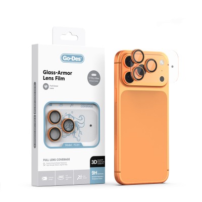Apple iPhone 17 Pro Max Go Des FC011 Glass Armor Serisi Kamera Lens Koruyucu - 1