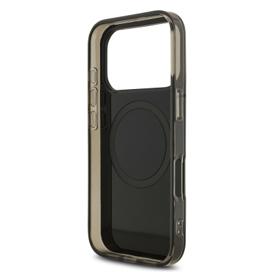 Apple iPhone 17 Pro Max Kılıf AMG Orjinal Lisanslı M-safe Şarj Özellikli IML Baskı Logolu Çift Katmanlı Bow Lines Kapak - 8