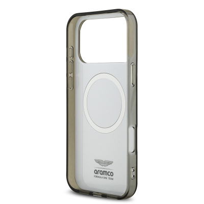 Apple iPhone 17 Pro Max Kılıf Aston Martin Orjinal Lisanslı M-safe Şarj Özellikli IML Baskı Logolu Formula Tasarımlı Kapak - 8