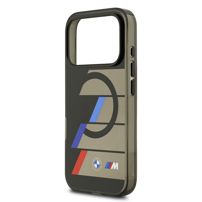 Apple iPhone 17 Pro Max Kılıf BMW Orjinal Lisanslı M-safe Şarj Özellikli IML Baskılı Üç Renkli M Dizayn Kapak - 7