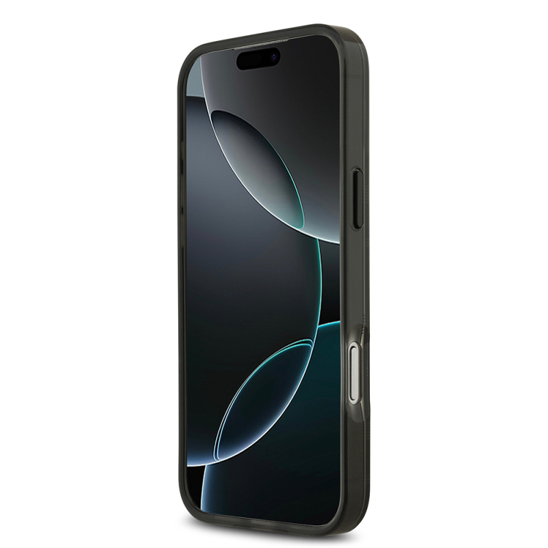 Apple iPhone 17 Pro Max Kılıf BMW Orjinal Lisanslı M-safe Şarj Özellikli Metal Kamera Butonlu Yatay Şeritli M Dizayn Kapak - 22