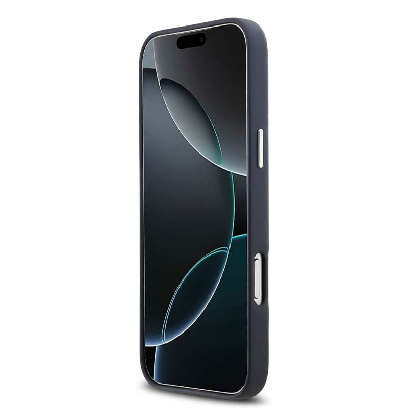 Apple iPhone 17 Pro Max Kılıf BMW Orjinal Lisanslı M-safe Şarj Özellikli Metal Logolu Tam Kaplama Deri Kapak - 15