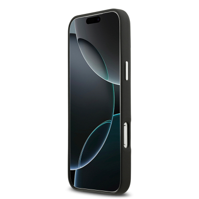 Apple iPhone 17 Pro Max Kılıf BMW Orjinal Lisanslı M-safe Şarj Özellikli Metal Logolu Tam Kaplama Deri Kapak - 27