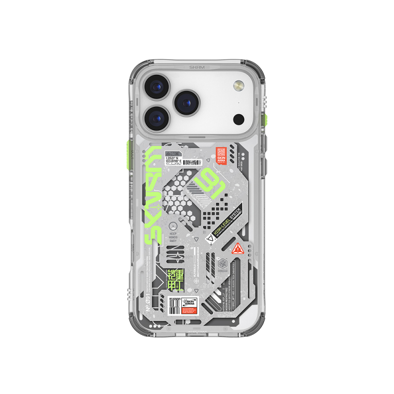 Apple iPhone 17 Pro Max Kılıf Desenli Airbag Tasarımlı Skinarma Spectra Kapak - 1