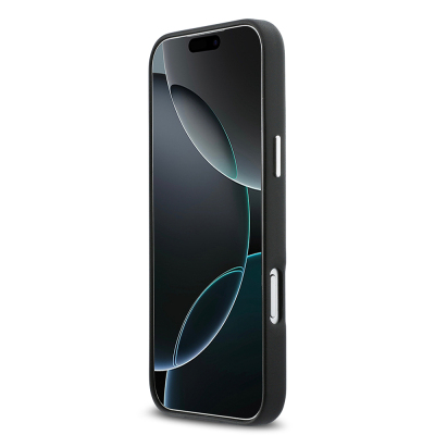 Apple iPhone 17 Pro Max Kılıf DKNY Orjinal Lisanslı M-safe Şarj Özellikli PU Büyük Dikey Logolu Kapak - 8