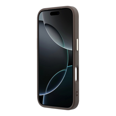 Apple iPhone 17 Pro Max Kılıf Guess Orjinal Lisanslı M-safe Şarj Özellikli Small 4G Classic Logolu Kapak - 10