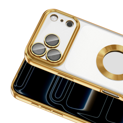 Apple iPhone 17 Pro Max Kılıf Kamera Korumalı Logo Gösteren Zore Omega Kapak - 15