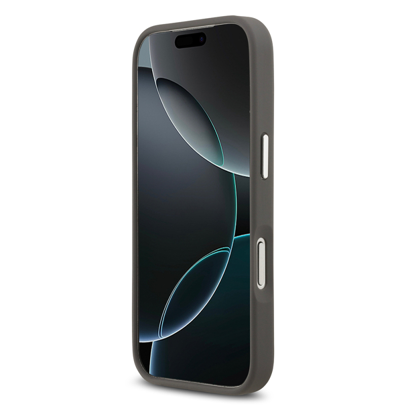 Apple iPhone 17 Pro Max Kılıf Karl Lagerfeld Orjinal Lisanslı Metal Logolu K&C Heads Pin Kapak - 13