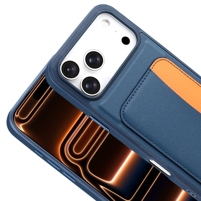 Apple iPhone 17 Pro Max Kılıf Kartlıklı Zore X-Kart Silikon Kapak - 13