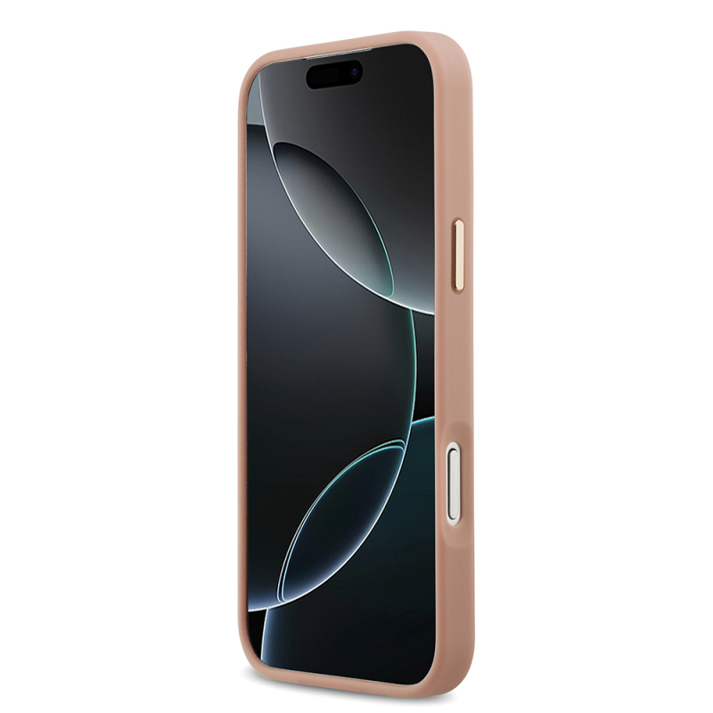 Apple iPhone 17 Pro Max Kılıf Lacoste Orjinal Lisanslı M-safe Şarj Özellikli Champs Elysees PU Deri Tasarımlı Kapak - 15