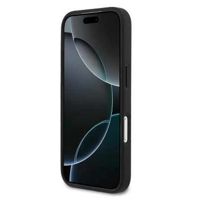 Apple iPhone 17 Pro Max Kılıf Lacoste Orjinal Lisanslı M-safe Şarj Özellikli PU Deri Tasarımlı Kartlıklı Karışık Monogram Desenli Kapak - 27