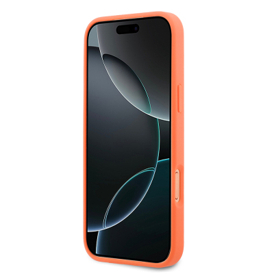 Apple iPhone 17 Pro Max Kılıf Lacoste Orjinal Lisanslı M-safe Şarj Özellikli PU Pike Desenli Metal Logolu Kapak - 13