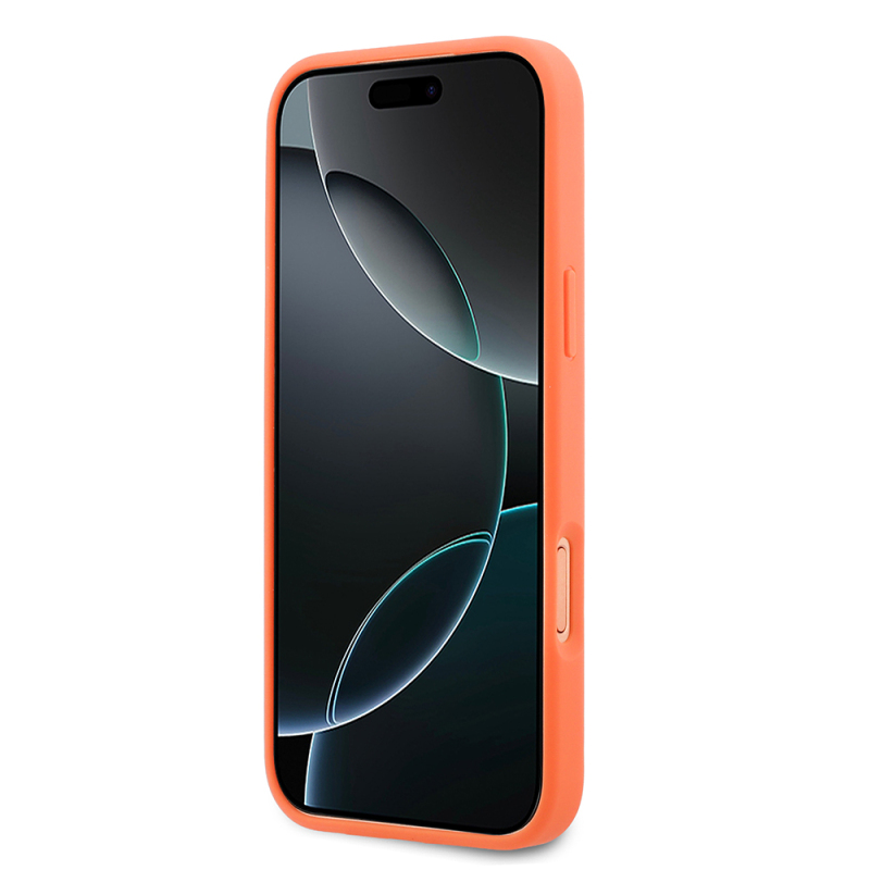 Apple iPhone 17 Pro Max Kılıf Lacoste Orjinal Lisanslı M-safe Şarj Özellikli PU Pike Desenli Metal Logolu Kapak - 13