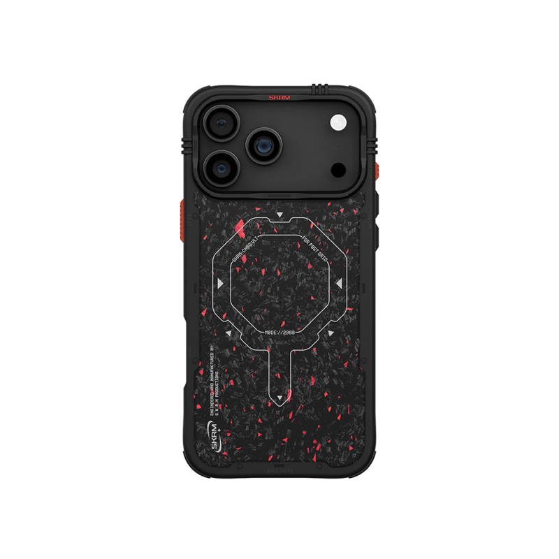 Apple iPhone 17 Pro Max Kılıf M-safe Şarj Özellikli Airbag Tasarımlı Skinarma Vektor Kapak - 2