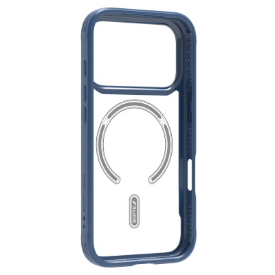 Apple iPhone 17 Pro Max Kılıf M-safe Şarj Özellikli Airbagli Raptic Shield Serisi Şeffaf Arka Yüzey Kapak - 11