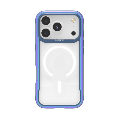 Apple iPhone 17 Pro Max Kılıf M-safe Şarj Özellikli Airbagli Raptic Shield Serisi Şeffaf Arka Yüzey Kapak - 3