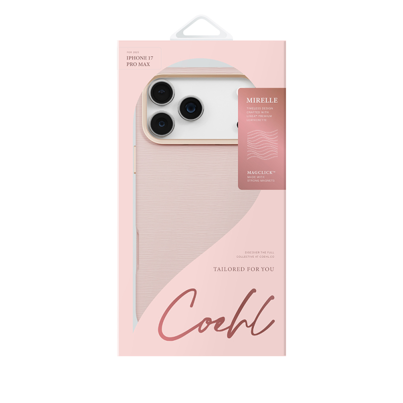 Apple iPhone 17 Pro Max Kılıf M-safe Şarj Özellikli Askı İpli Coehl Mirelle Kapak - 16