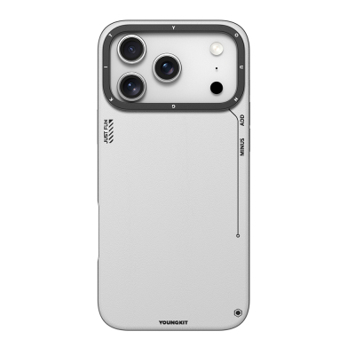 Apple iPhone 17 Pro Max Kılıf M-safe Şarj Özellikli Basit Mat Deri Desenli Youngkit Tech Fashion Serisi Kapak - 4