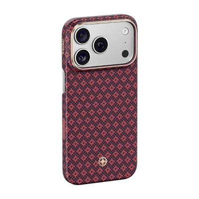 Apple iPhone 17 Pro Max Kılıf M-Safe Şarj Özellikli Benks ArmorAir ArmorGrid Serisi C1 Kevlar Karbon Kapak - 5