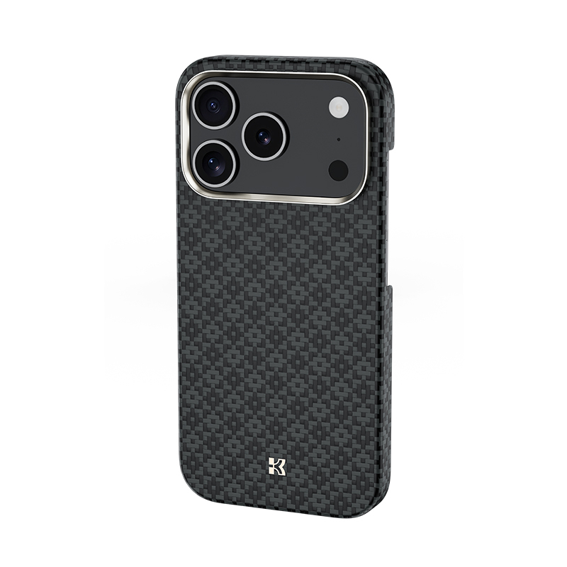 Apple iPhone 17 Pro Max Kılıf M-Safe Şarj Özellikli Benks ArmorAir ArmorGrid Serisi Kevlar Kapak - 9