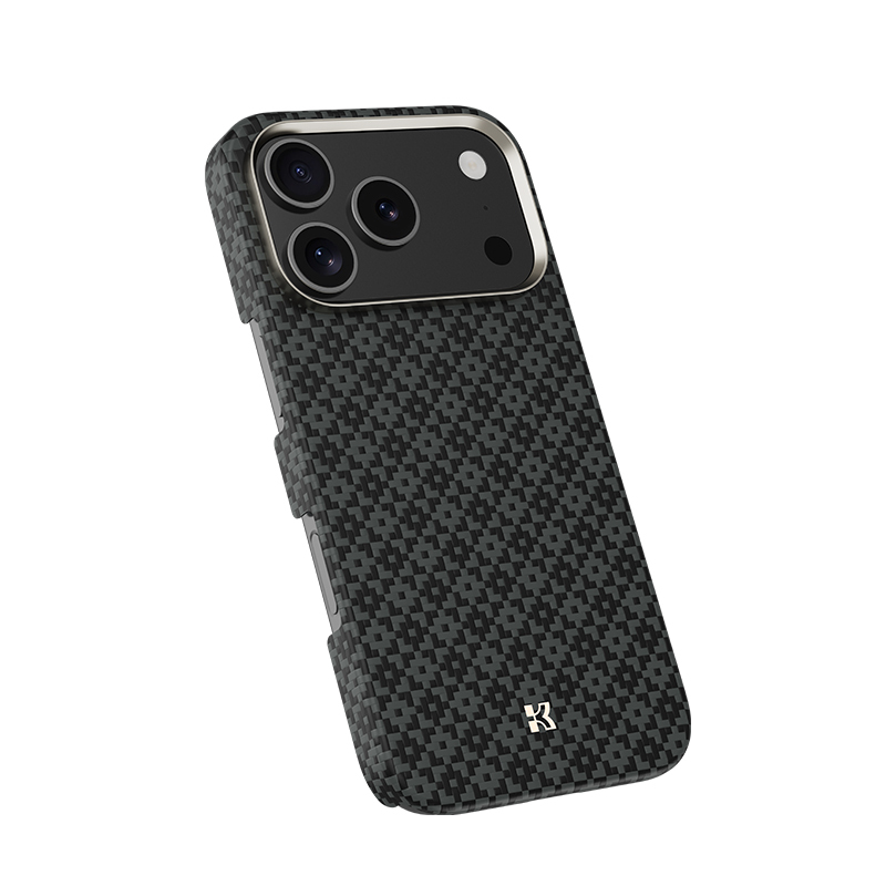 Apple iPhone 17 Pro Max Kılıf M-Safe Şarj Özellikli Benks ArmorAir ArmorGrid Serisi Kevlar Kapak - 7
