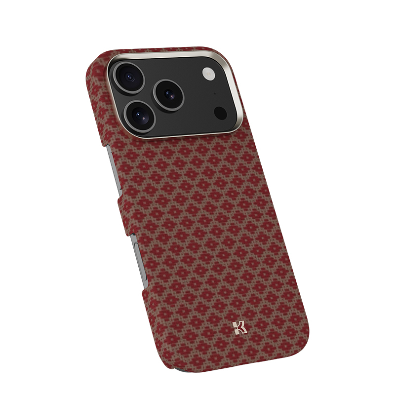 Apple iPhone 17 Pro Max Kılıf M-Safe Şarj Özellikli Benks ArmorAir ArmorGrid Serisi Kevlar Kapak - 13