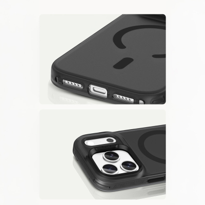 Apple iPhone 17 Pro Max Kılıf M-Safe Şarj Özellikli Benks C-Magnet Lucid Armor Kapak - 13