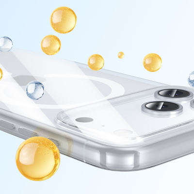 Apple iPhone 17 Pro Max Kılıf M-safe Şarj Özellikli Benks ​​​​​​Crystal Serisi Şeffaf Kapak - 12