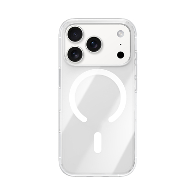 Apple iPhone 17 Pro Max Kılıf M-safe Şarj Özellikli Benks ​​​​​​Crystal Serisi Şeffaf Kapak - 2