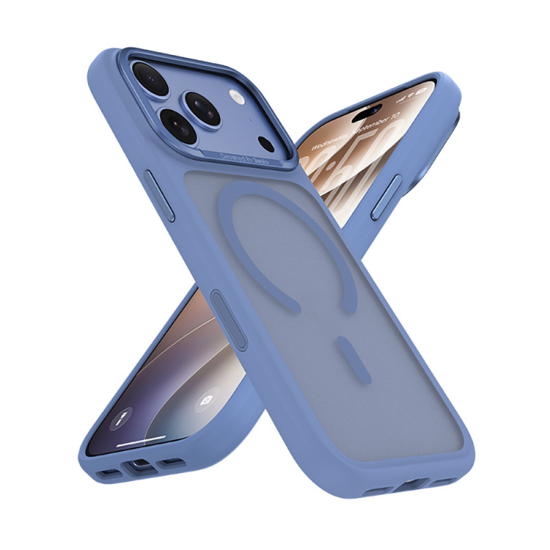 Apple iPhone 17 Pro Max Kılıf M-Safe Şarj Özellikli Benks Mist C-Magnet Yeni Seri Kapak - 4