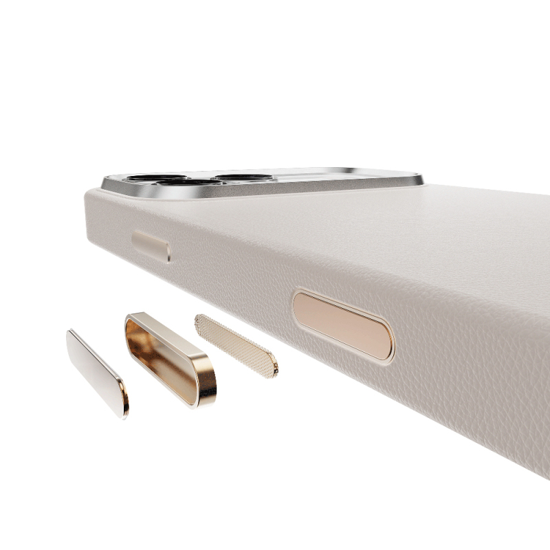 Apple iPhone 17 Pro Max Kılıf M-Safe Şarj Özellikli Çizgili Udemos Freedom Serisi Kapak - 8