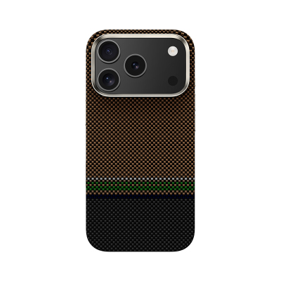 Apple iPhone 17 Pro Max Kılıf M-safe Şarj Özellikli Karbon Fiber Tasarımlı Benks Prestige ArmorPro Kevlar Kapak - 1